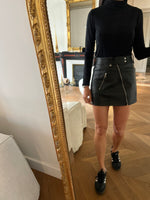 Charger l&#39;image dans la galerie, Aurianne Sinacola Jupe Zara simili cuir
