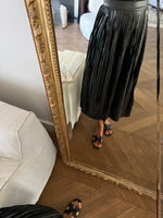 Charger l&#39;image dans la galerie, Jupe Ba&amp;sh Palace plissée Argent
