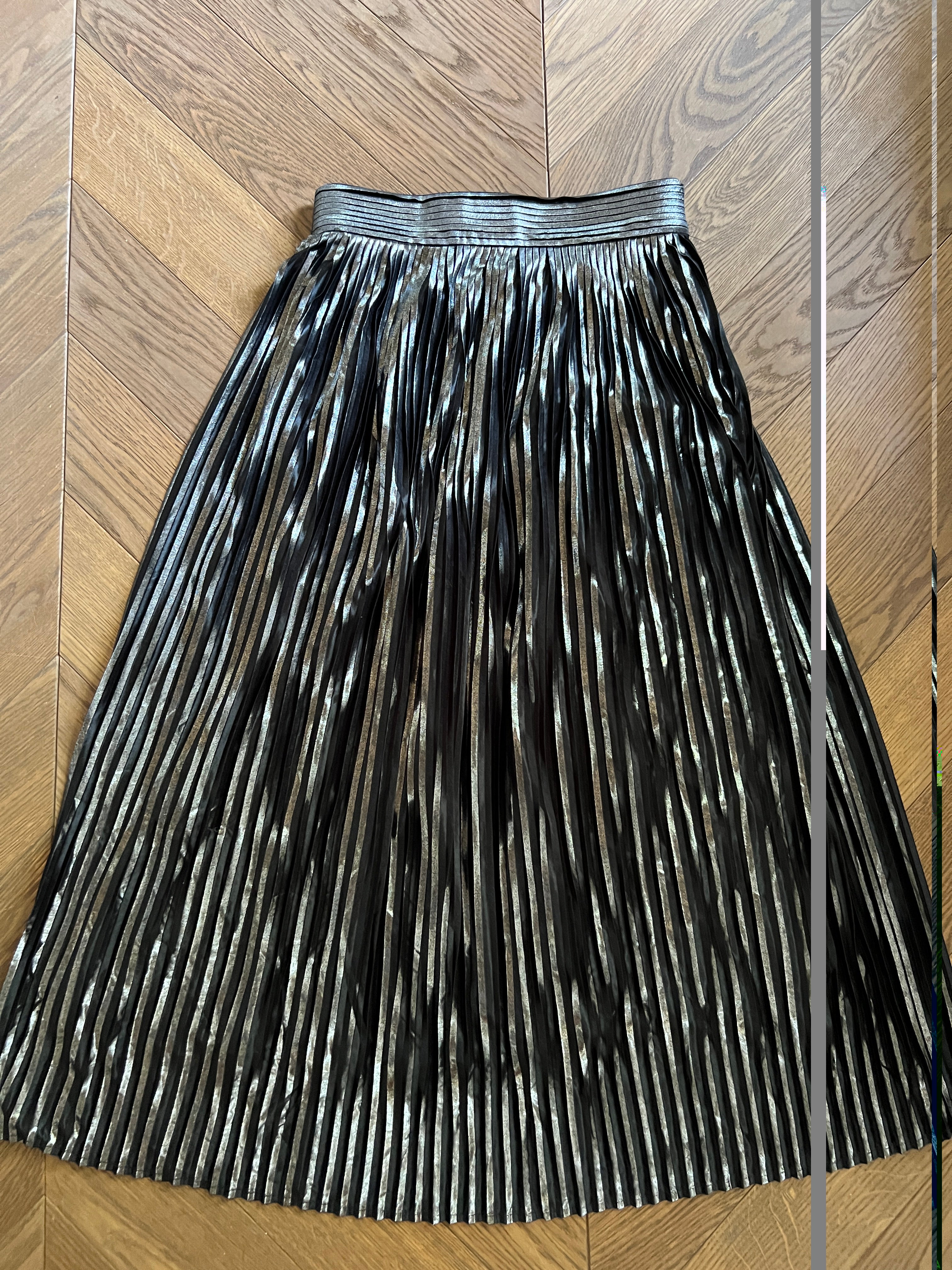 Jupe Ba&sh Palace plissée Argent