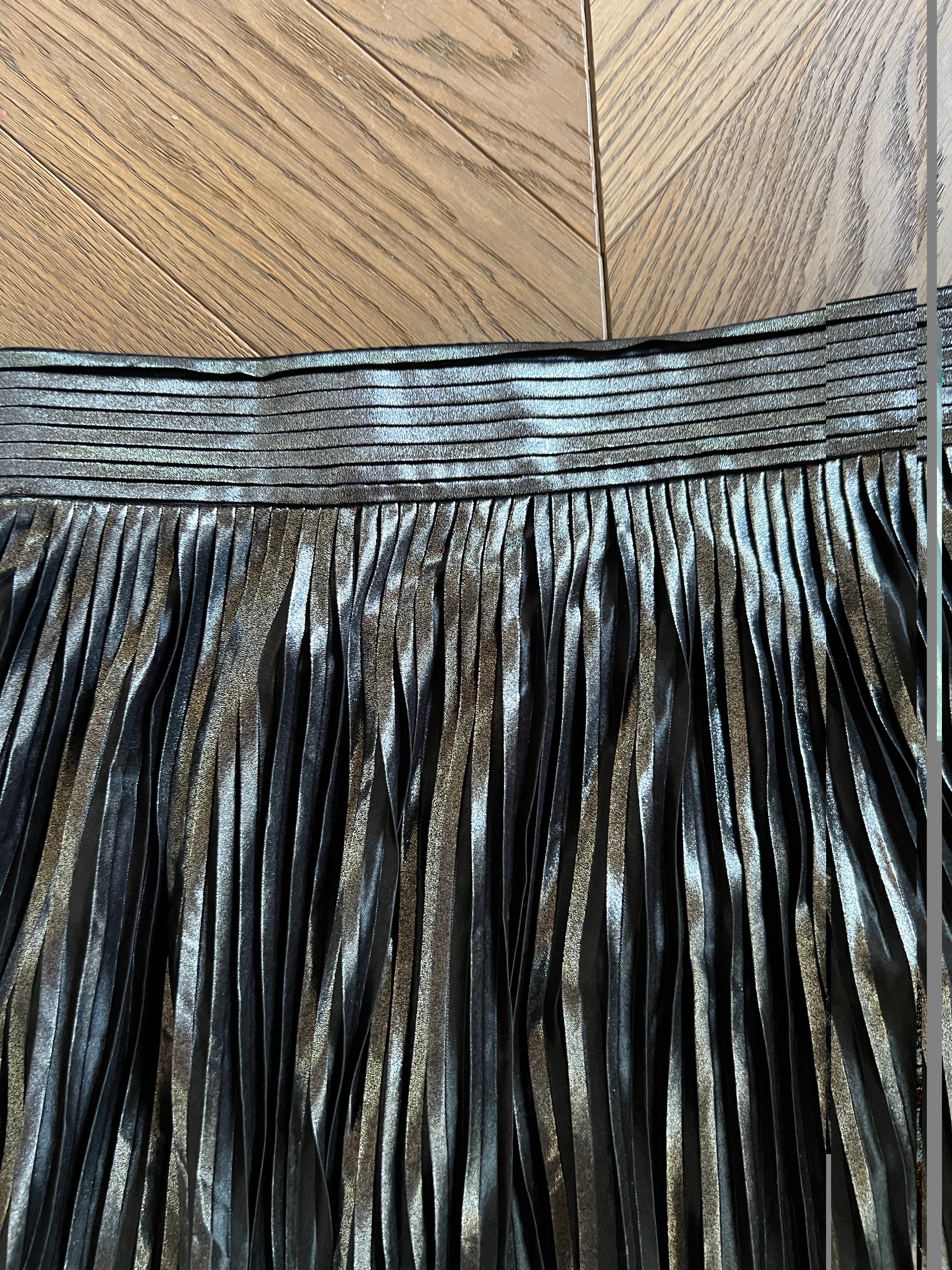 Jupe Ba&sh Palace plissée Argent