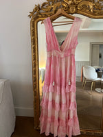 Charger l&#39;image dans la galerie, Aurianne Sinacola Robe Anisa rose degradée
