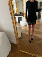 Charger l&#39;image dans la galerie, Aurianne Sinacola Robe Versus Versace noire
