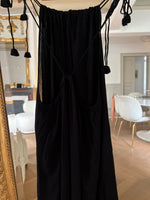 Charger l&#39;image dans la galerie, Aurianne Sinacola Robe longue noire Elsi Paris
