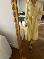 Charger l&#39;image dans la galerie, Aurianne Sinacola Robe jaune Kiwi Saint Tropez
