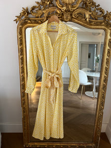 Aurianne Sinacola Robe jaune Kiwi Saint Tropez