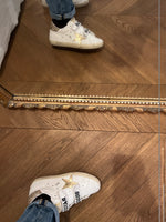 Charger l&#39;image dans la galerie, Golden Goose - Baskets à scratch pailleté doré
