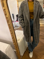 Charger l&#39;image dans la galerie, Isabel Marant - Manteau en laine gris chiné
