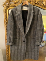 Charger l&#39;image dans la galerie, Isabel Marant - Manteau en laine gris chiné
