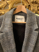 Charger l&#39;image dans la galerie, Isabel Marant - Manteau en laine gris chiné
