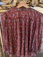 Charger l&#39;image dans la galerie, Blouse Ba&amp;sh Terracota irisée
