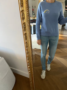 Jean Levis skinny bleu ciel