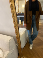 Charger l&#39;image dans la galerie, Zara - Manteau marron col laine
