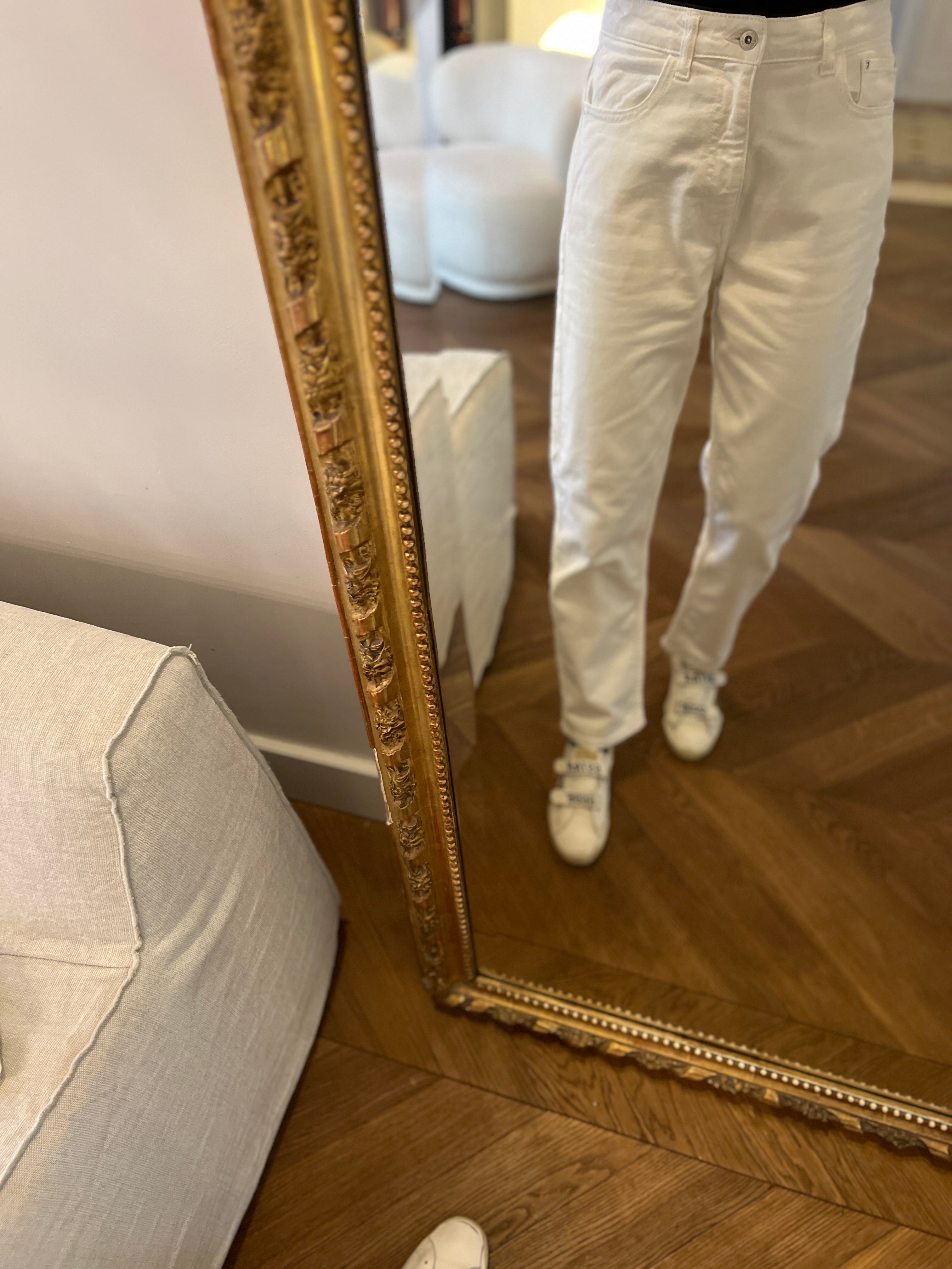 Zara - Jean Blanc classique T.38