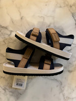 Charger l&#39;image dans la galerie, Enfants - Sandales Liewood Monty bleu marine camel
