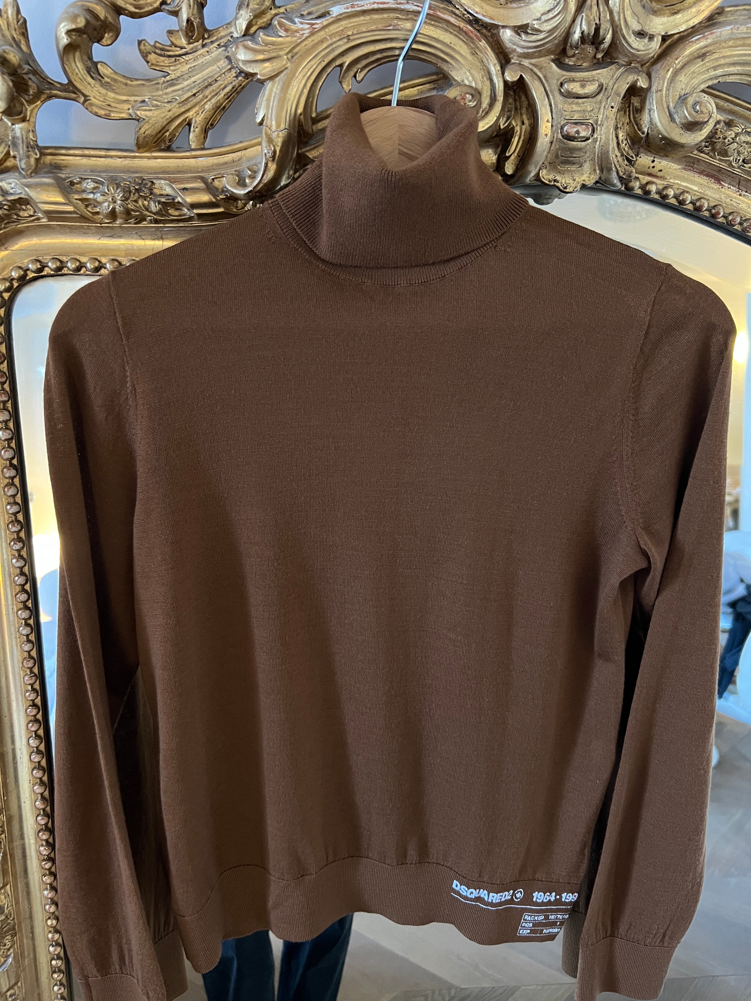 Pull Dsquared2 marron