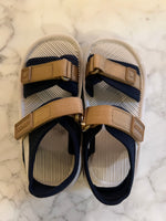 Charger l&#39;image dans la galerie, Enfants - Sandales Liewood Monty bleu marine camel
