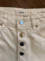 Charger l&#39;image dans la galerie, Ba&amp;sh - Jean boutons argentés
