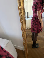 Charger l'image dans la galerie, Ba&amp;sh - Robe rose col montant à boutons
