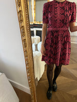 Charger l'image dans la galerie, Ba&amp;sh - Robe rose col montant à boutons
