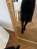 Charger l'image dans la galerie, Sandro - Jupe brodée noire mi longue
