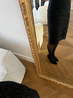 Charger l'image dans la galerie, Sandro - Jupe brodée noire mi longue
