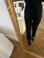Charger l'image dans la galerie, Tara Jarmon - Pantalon noir plissé paaso
