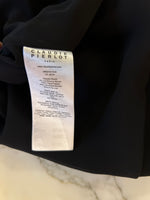 Charger l&#39;image dans la galerie, Claudie Pierlot - Robe noire col pétales
