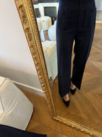 Charger l'image dans la galerie, Sézane - Pantalon bleu marine à pince
