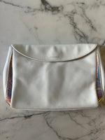 Charger l'image dans la galerie, Le Tanneur - Pochette en cuir blanche
