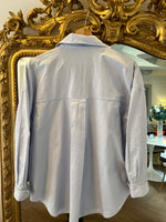 Charger l&#39;image dans la galerie, Chemise oversize Zara bleu ciel
