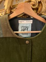 Charger l&#39;image dans la galerie, Thiane - Veste Patchwork verte
