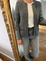 Charger l'image dans la galerie, Maje - Gilet irisé argenté Jefferson
