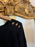 Charger l'image dans la galerie, Ba&amp;sh - Top Jenni noir dos decolleté
