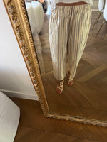 Charger l'image dans la galerie, Johanna Paris - Pantalon ecru à rayures
