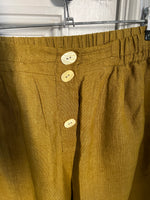 Charger l'image dans la galerie, Forte Forte - Pantalon en lin kaki
