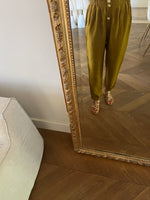 Charger l'image dans la galerie, Forte Forte - Pantalon en lin kaki
