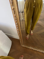 Charger l'image dans la galerie, Forte Forte - Pantalon en lin kaki
