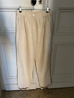 Charger l'image dans la galerie, Forte Forte - Pantalon en lin beige
