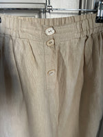 Charger l'image dans la galerie, Forte Forte - Pantalon en lin beige
