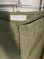 Charger l'image dans la galerie, Zara - Pantalon en lin kaki
