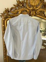 Charger l'image dans la galerie, Ami - Chemise en coton bleu ciel classique
