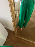 Charger l'image dans la galerie, Bottega d'Ago - Pantalon vert large Neuf
