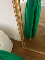Charger l'image dans la galerie, Bottega d'Ago - Pantalon vert large Neuf
