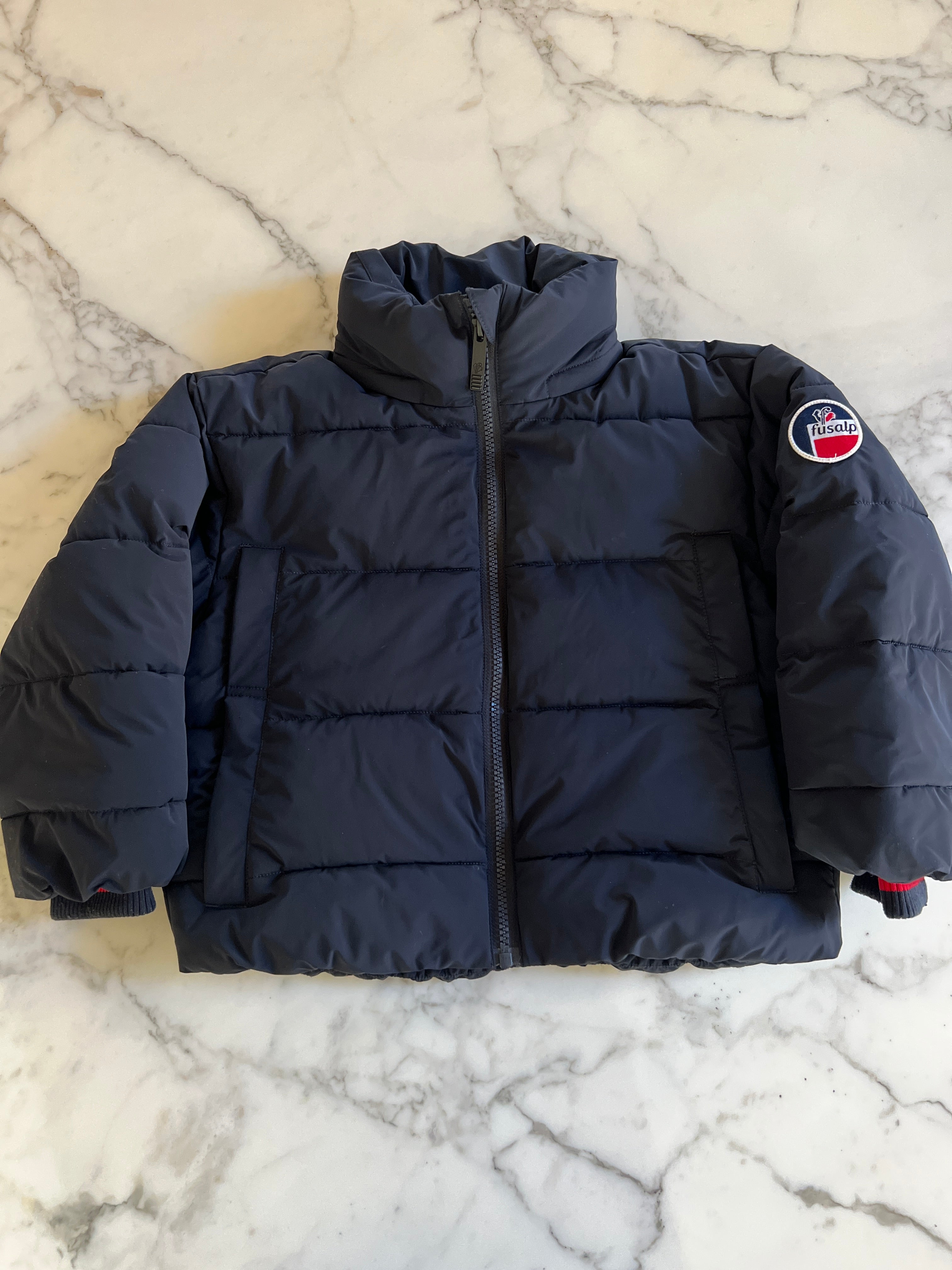 Fusalp - Veste de ski Fusalp enfant bleu marine