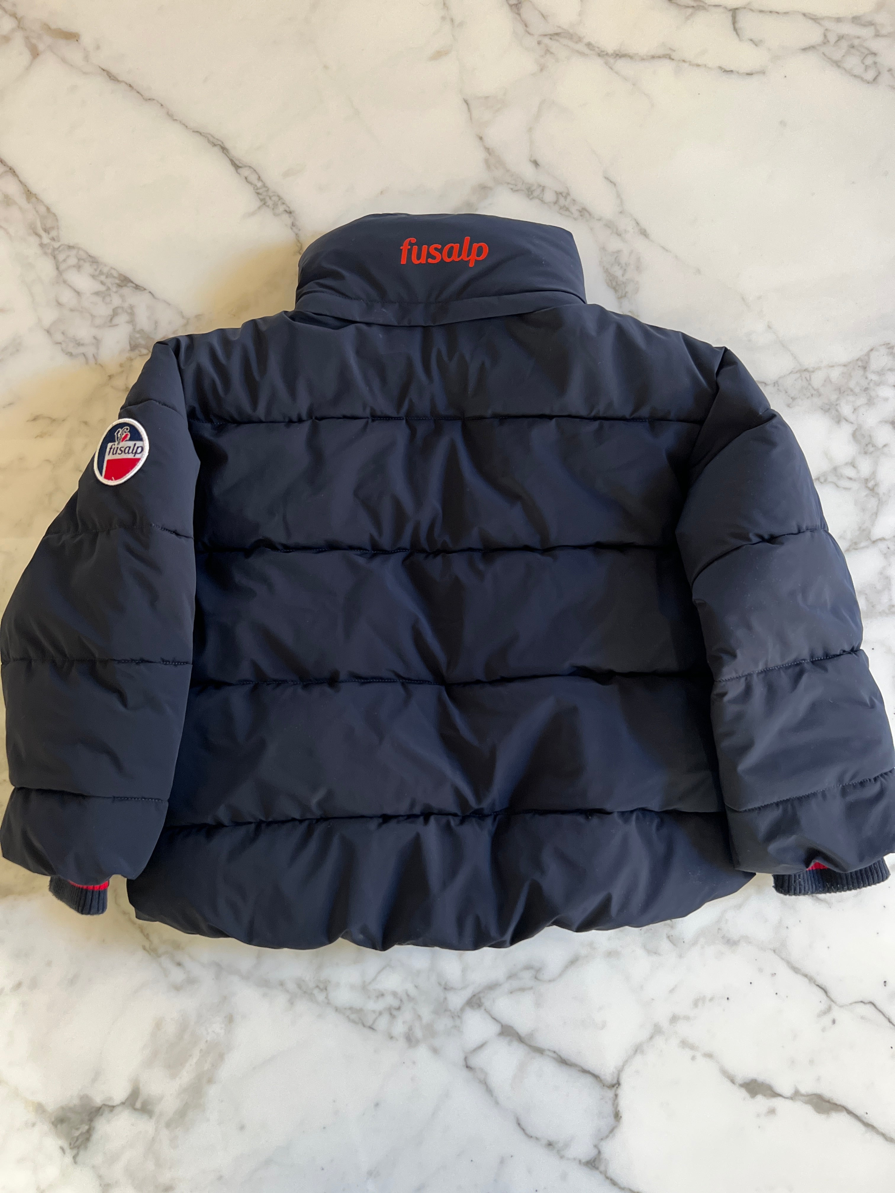 Fusalp - Veste de ski Fusalp enfant bleu marine