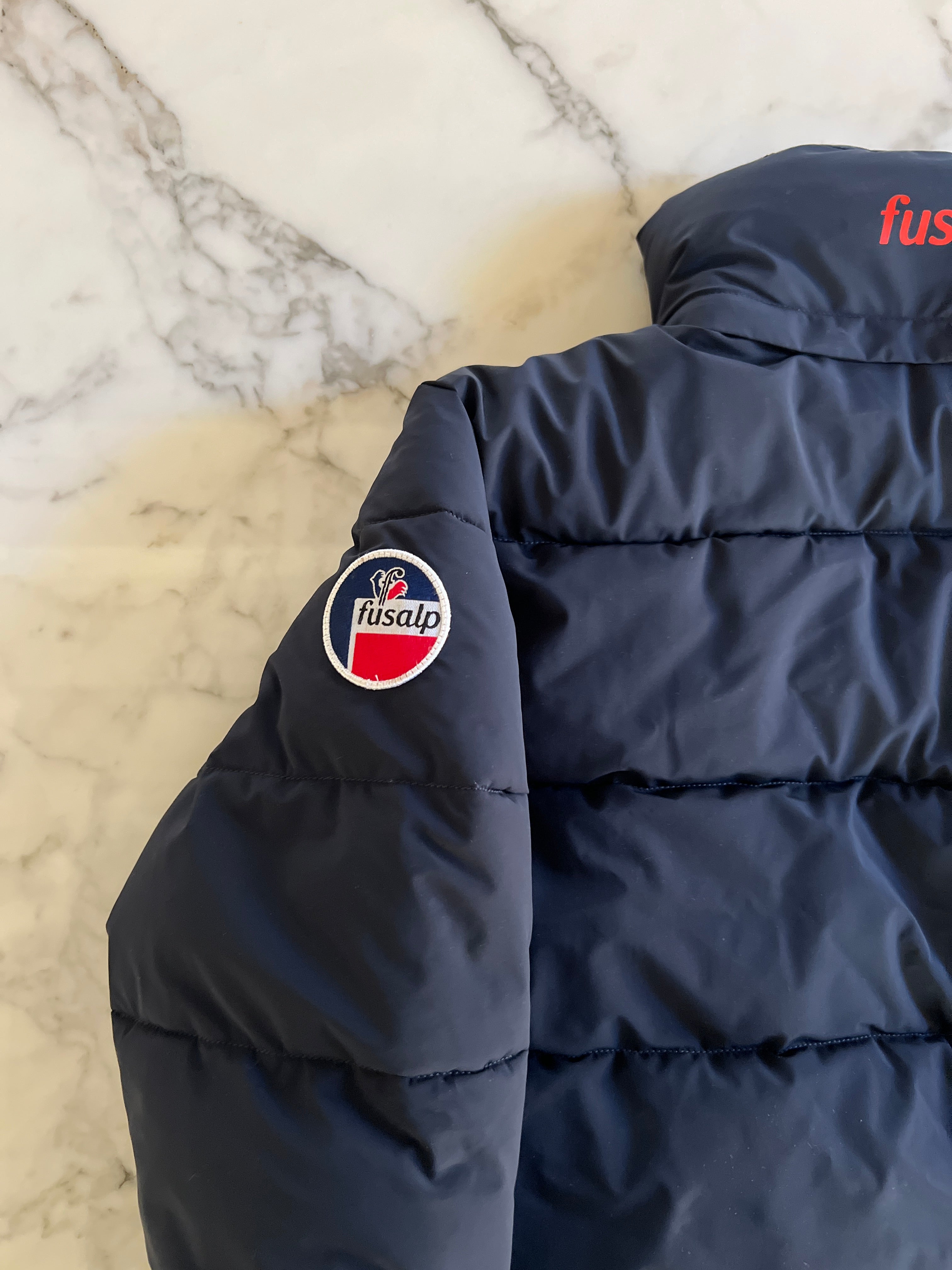 Fusalp - Veste de ski Fusalp enfant bleu marine