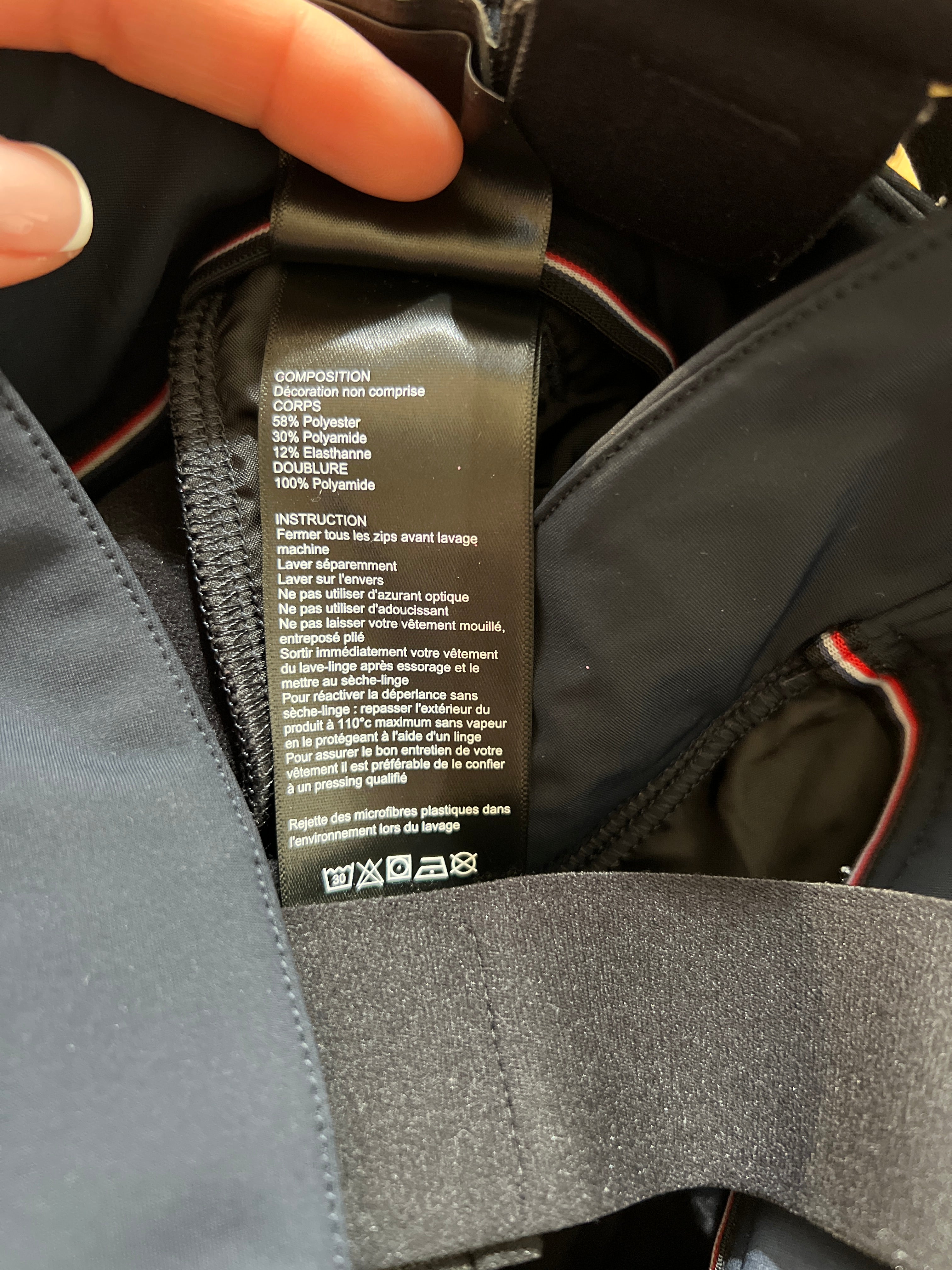 Fusalp - Pantalon de ski Fusalp enfant bleu marine