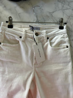 Charger l'image dans la galerie, Jeanne Vouland - Jean blanc évasé neuf avec étiquettes
