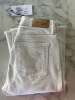 Charger l'image dans la galerie, Jeanne Vouland - Jean blanc évasé neuf avec étiquettes
