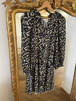 Charger l'image dans la galerie, Ba&amp;sh - Robe imprimée perla - Beige
